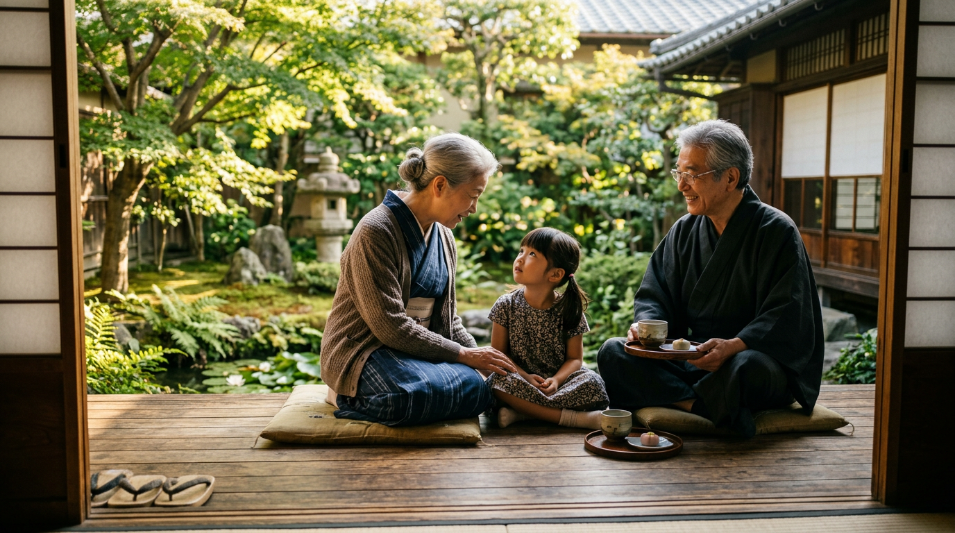 祖父母との時間